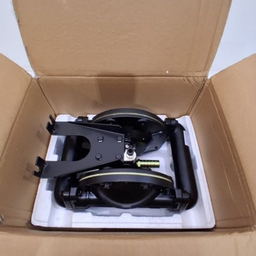 AIR OPERATED DOUBLE DIAPHRAGM PUMP - 1" INLET OUTLET FOR CHEMICAL INDUSTRIAL USE - 35 GPM, MAX 120 PSI - BLACK (MODEL: QBY4-25L) image 2