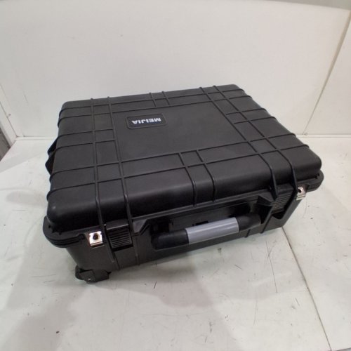MEIJIA ALL WEATHER WATERPROOF ROLLING HARD COMPACT CAMERA CASE WITH RETRACTABLE HANDLE, 24.64" X 19.39" X 13.78" - BLACK (MODEL:‎ MJ1620) image 2