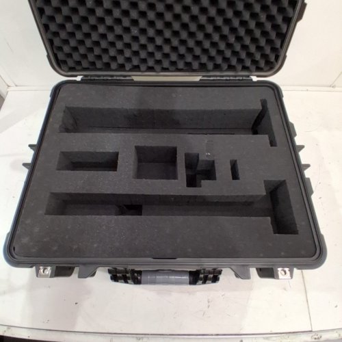MEIJIA ALL WEATHER WATERPROOF ROLLING HARD COMPACT CAMERA CASE WITH RETRACTABLE HANDLE, 24.64" X 19.39" X 13.78" - BLACK (MODEL:‎ MJ1620) image 4