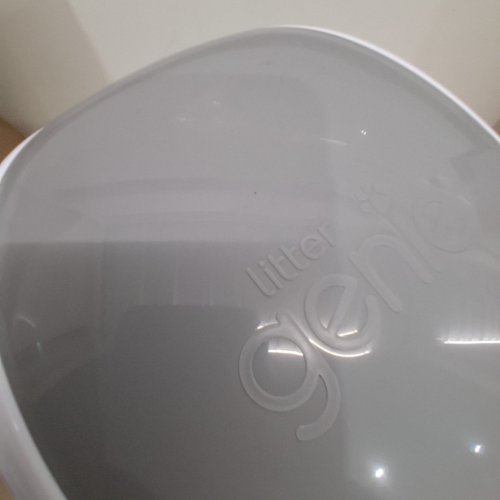LITTER GENIE STANDARD PAIL WITH SCOOP AND HOLDER - 17" - WHITE/GREY (MODEL: 1000710) image 4