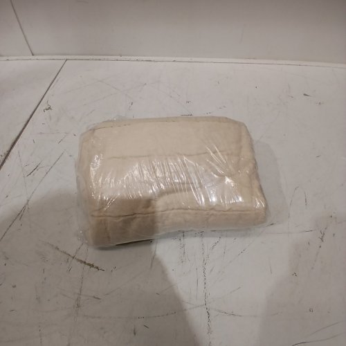 CASALUNA HEAVYWEIGHT LINEN BLEND QUILT PILLOW SHAM - KING - CREAM image 4