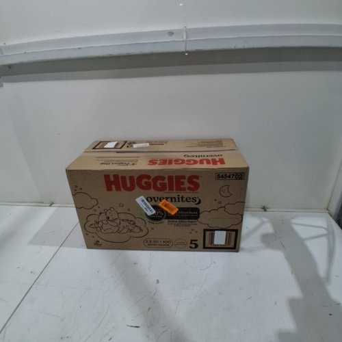 100PK HUGGIES DISNEY WINNIE THE POOH BABY OVERNITES DIAPERS - SIZE 5 image 4