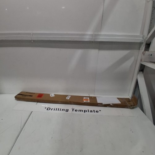 SONGMICS EXPANDABLE WALL-MOUNTED DRYING RACK - 42" - WHITE (MODEL: LLR800WE01) image 7