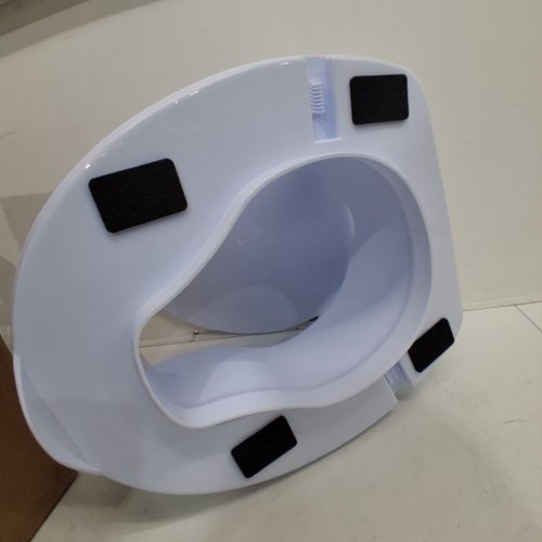 UNIVERSAL 5" RAISED TOILET SEAT WITH SCREW ROD LOCKING - WHITE - (MODEL: FBL760601) image 5