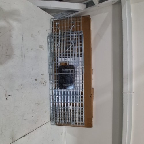 LIVE ANIMAL FOLDING HUMANE TRAP - 32" image 3
