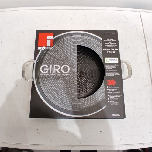 BERGNER CERAMIC NON-STICK PAELLA PAN - 15.7" - BLACK (ITEM: 1990864) image 2