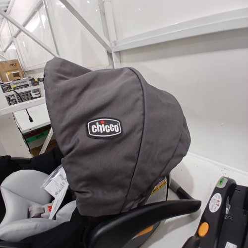 CHICCO KEYFIT 30 INFANT CAR SEAT - 4 TO 30LBS MAX - UP TO 30" - PEWTER (MODEL: 8708856) image 8