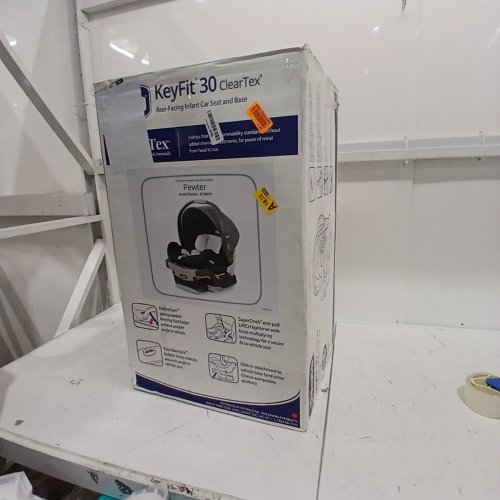 CHICCO KEYFIT 30 INFANT CAR SEAT - 4 TO 30LBS MAX - UP TO 30" - PEWTER (MODEL: 8708856) image 10