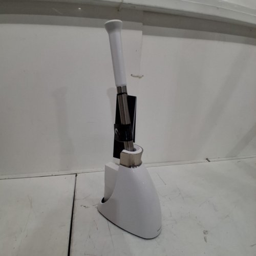 SIMPLEHUMAN MAGNETIC TOILET BRUSH WITH CADDY - STAINLESS STEEL/WHITE - (MODEL: BT1083) image 2