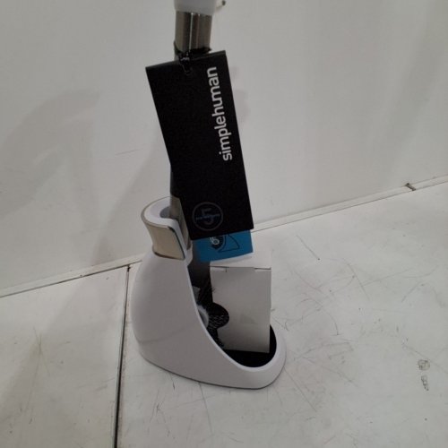 SIMPLEHUMAN MAGNETIC TOILET BRUSH WITH CADDY - STAINLESS STEEL/WHITE - (MODEL: BT1083) image 3