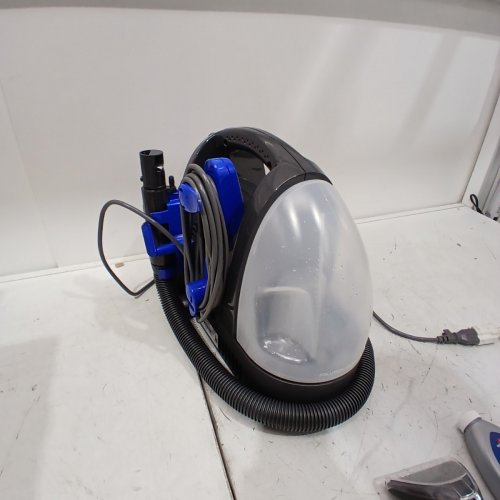 BISSELL LITTLE GREEN PLUS PORTABLE CARPET CLEANER & UPHOLSTERY MACHINE - 48OZ - BLUE/GREY image 5