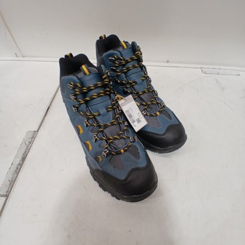 MENS MOUNTAIN WAREHOUSE ADVENTURER WATERPROOF HIKING BOOTS - SIZE 13- BLUE (STYLE: 053112) image 3