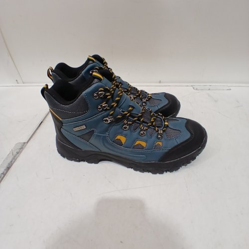 MENS MOUNTAIN WAREHOUSE ADVENTURER WATERPROOF HIKING BOOTS - SIZE 13- BLUE (STYLE: 053112) image 4