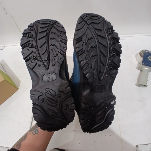 MENS MOUNTAIN WAREHOUSE ADVENTURER WATERPROOF HIKING BOOTS - SIZE 13- BLUE (STYLE: 053112) image 5