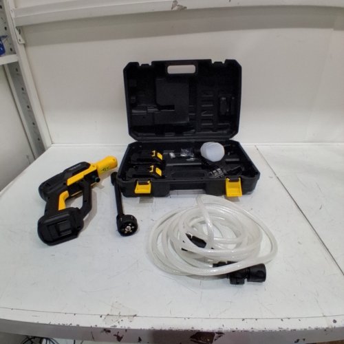 BLSKBY BRUSHLESS CORDLESS HIGH-CAPACITY BATTERY OPERATED PRESSURE WASHER - 1100 PSI - YELLOW (MODEL: JZ004) image 2