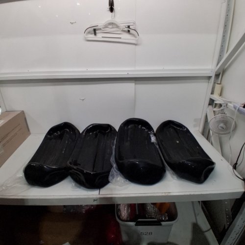 4PK POLYFORM HOLE-THROUGH-MIDDLE SERIES BOAT FENDERS - 10" X 28" - BLACK (MODEL: HTM4) image 3