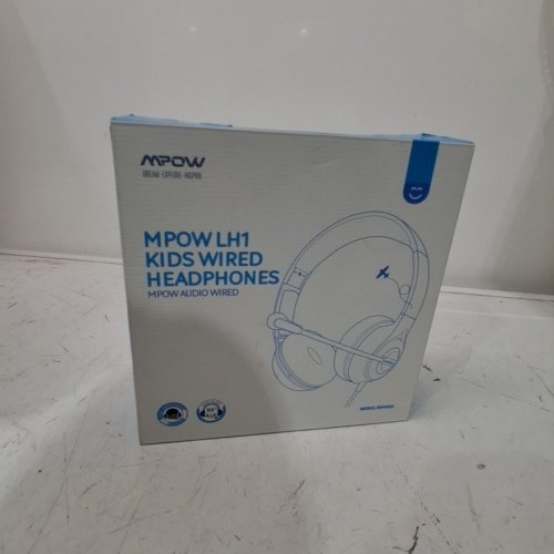 MPOW LH1 KIDS WIRED HEADPHONES WITH MICROPHONE - BLACK (MODEL: BH488A) image 3