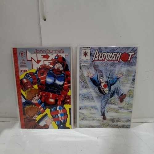 4 ASSTD VALIANT, DARK HORSE, NOW COMIC BOOKS - ALIENS 3 #1 OF 3, KATO #1, NEXT MEN #14, BLOODSHOT #6- VARIOUS AUTHORS image 3