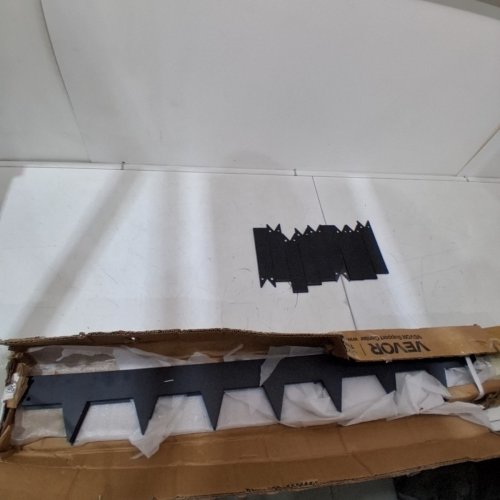 10PK LANDSCAPE METAL EDGING - 40" X 4.5" - BLACK (MODEL: HA-SS-2502) image 3