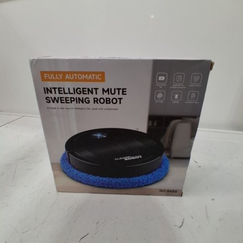 AUTOMATIC ROBOT VACUUM CLEANER - BLACK image 2