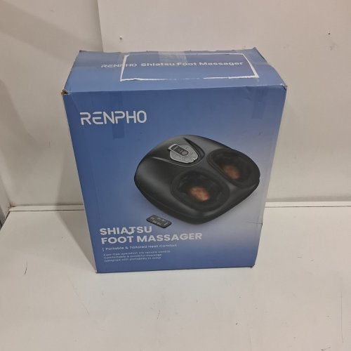 RENPHO FOOT MASSAGER WITH AIR COMPRESSION AND 3 HEATING LEVELS - BLACK - (MODEL: R-D003R) image 6