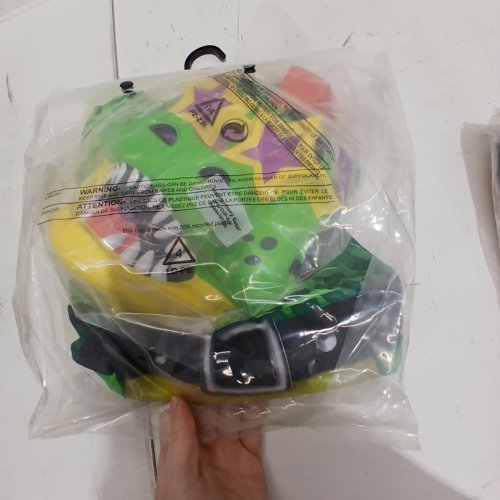 3PC BOYS FIVE NIGHTS AT FREDDY'S MONTGOMERY GATOR COSTUME - SMALL (4-6) - GREEN/YELLOW image 3
