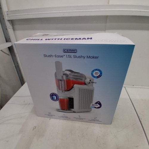 ICEMAN SLUSH-EASE SLUSHY MAKER WITH CUSTOMIZABLE THICKNESS - 1.5L - WHITE (MODEL: RJ62-WHITE-CA) image 6