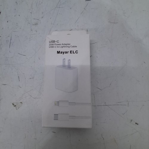 FAST CHARGE 20W POWER ADAPTER & USB-C TO LIGHTNING CABLE COMBO, CHARGE IPHONES IPODS AIRPODS AND MORE - WHITE image 3