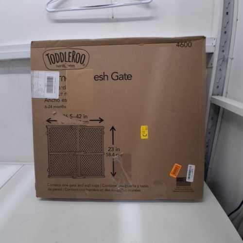 TODDLEROO NORTH STATES DIAMOND MESH GATE - 23" X 26.5"-42" (MODEL: 4600) image 4