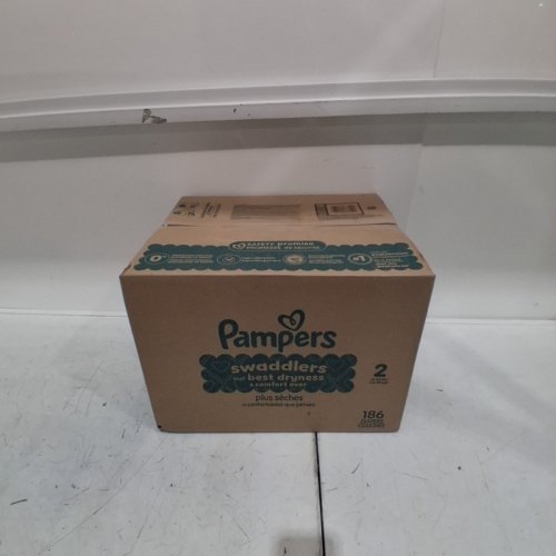 177PK PAMPERS SWADDLERS DISPOSABLE DIAPERS - SIZE 2 image 4