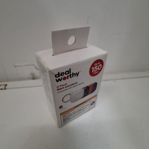 4PC DEALWORTHY ITEM LOCATORS - COMPATIBLE WITH APPLE FINDMY - 150FT RANGE - ASSORTED COLOURS image 4