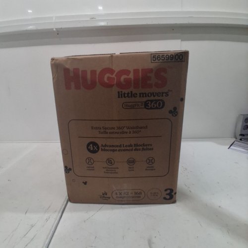 168PK HUGGIES LITTLE MOVERS BABY DIAPERS - SIZE 3 (16-28LBS) - DISNEY THE LION KING (MODEL: 56314) image 3