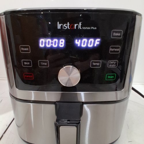 INSTANT VORTEX PLUS 6-IN-1 AIR FRYER - 6QT. CAPACITY - STAINLESS STEEL (MODEL: VORTEX PLUS 6) image 3