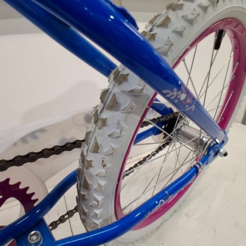 HUFFY SEA STAR EZ BICYCLE BIKE - 20" WHEELS - BLUE/WHITE/PINK image 3