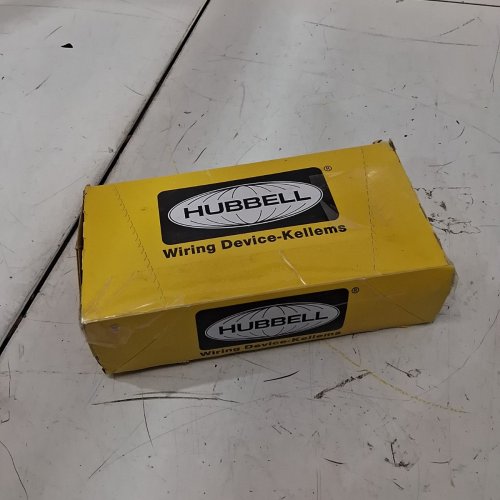 10 HUBBELL RIGS NEMA 5-20R GROUNDING OUTLET - WHITE (MODEL: 5362AW) image 2