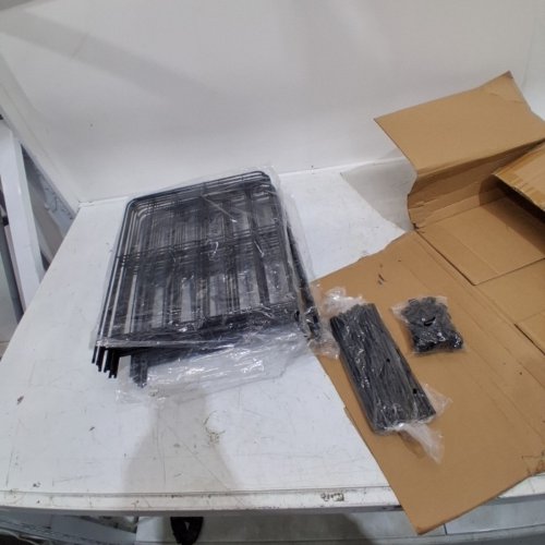 25PC WIRE PANEL OUTDOOR PATH SET - BLACK (MODEL: NX1528-B25) image 3