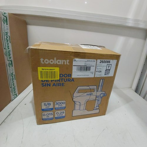 TOOLANT LIGHTWEIGHT AIRLESS PAINT SPRAYER - 3000 PSI - 5 GAL - BLACK / BLUE (MODEL: TR01001) image 6