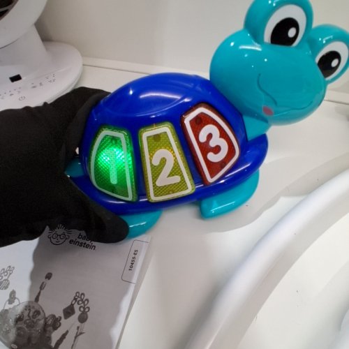BABY EINSTEIN NEPTUNE'S OCEAN DISCOVERY JUMPER - 6+ MONTHS (MODEL: 10455-ES) image 3