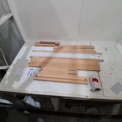 ASHFORD RIGID HEDDLE LOOM STAND - ADJUSTABLE WIDTH FITS 16" - 24" - 32" LOOMS NATURAL (MODEL: RHLSV) image 2