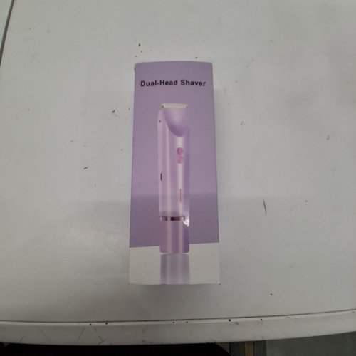 WOMEN'S ELECTRIC PORTABLE DUAL HEAD SHAVER WITH TYPE-C CHARGING & 1 HOUR RUNTIME - PURPLE image 5
