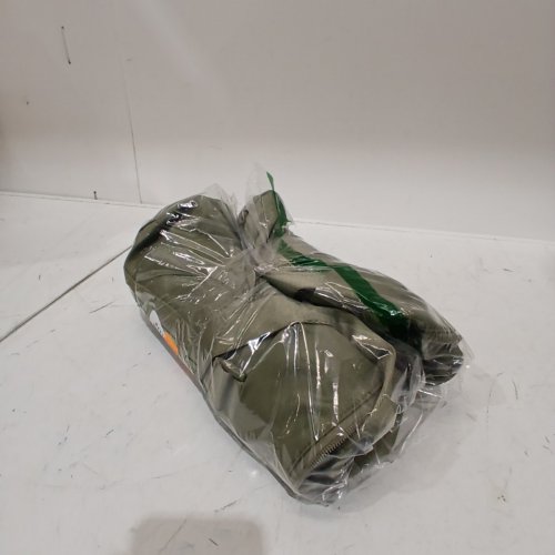 ROOTS ZIPPERED DUFFLE BAG WITH DETACHABLE STRAP MADE FROM RECYCLED FABRICS - 16" - 21L - SAGE (MODEL: R1012) image 5