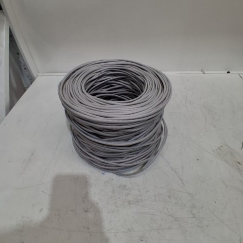 VIVO 500FT BULK CAT5E ETHERNET CABLE - WIRE UTP PULL BOX - WHITE (MODEL: CABLE-V002) image 2