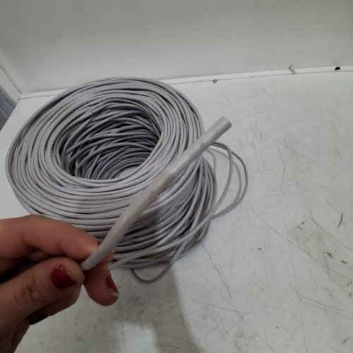 VIVO 500FT BULK CAT5E ETHERNET CABLE - WIRE UTP PULL BOX - WHITE (MODEL: CABLE-V002) image 3