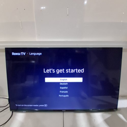 PHILIPS 7676 SERIES QLED FULLHD 1080P ROKU TV - 43" - BLACK - (MODEL: 43PQF7676/F6) image 2
