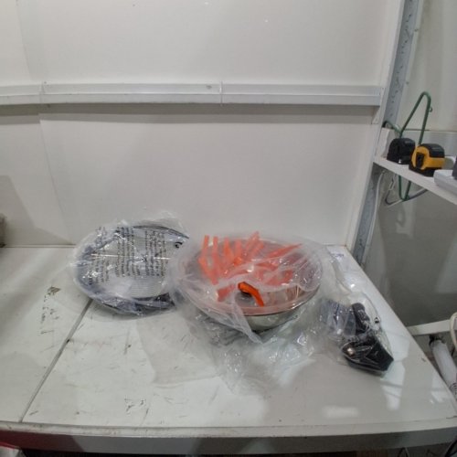VEVOR MANUAL BUD LEAF BOWL TRIMMER WITH STAINLESS-STEEL BLADES FOR TWISTED SPIN CUT AND CLEAR VISIBILITY DOME - 16" BOWL (MODEL:‎V-BT-PS-16) image 2