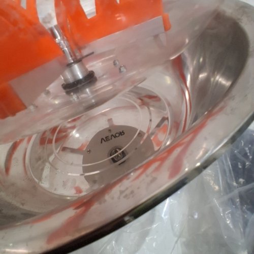 VEVOR MANUAL BUD LEAF BOWL TRIMMER WITH STAINLESS-STEEL BLADES FOR TWISTED SPIN CUT AND CLEAR VISIBILITY DOME - 16" BOWL (MODEL:‎V-BT-PS-16) image 3