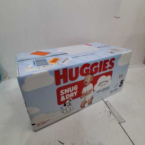 84PK HUGGIES SNUG & DRY BABY DIAPERS - SIZE 5 - DISNEY BABY MICKEY MOUSE image 2