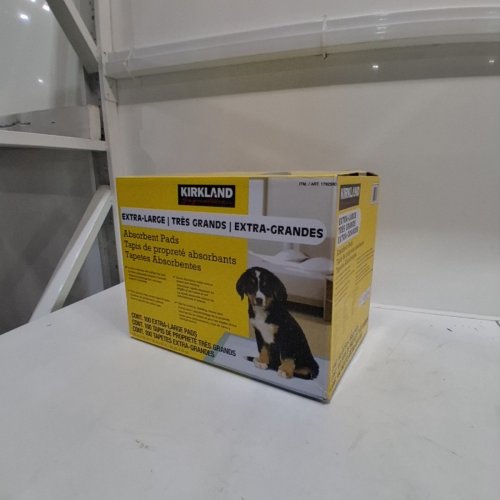 100PK KIRKLAND SIGNATURE DOG/PET ABSORBENT MULTIPURPOSE/PEE PADS - EXTRA LARGE (30" X 23") - (MODEL: 1792990) image 2