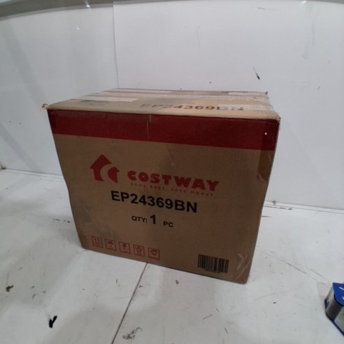 COSTWAY PORTABLE ELECTRIC FOOT SPA MASSAGER TUB WITH HEAT & SHOWER EFFECT - BEIGE / BROWN (MODEL: EP24368BN) image 6