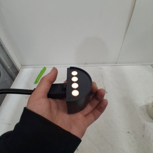 GLOBE PLUG-IN AUTOMATIC NIGHT LIGHT - 120 V- BLACK (MODEL: 14247) image 2